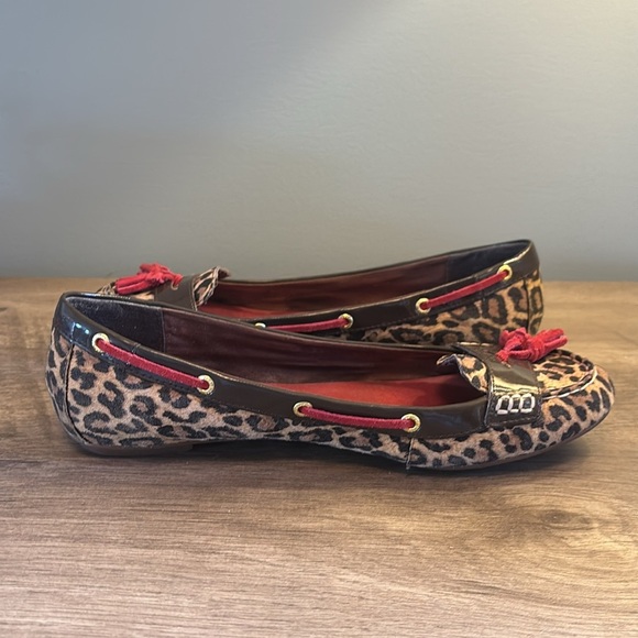 SPERRY, Top sliders, LAUREL DARK BROWN / LEOPARD WOMANS 10M - Picture 10 of 13